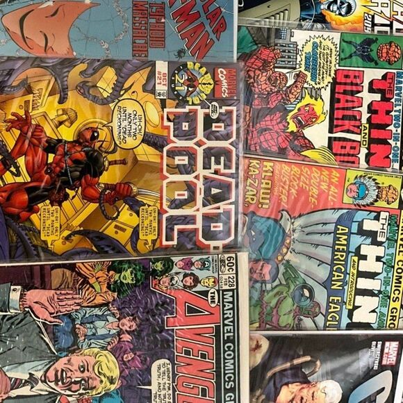 Upcycle These Comic Adventures! 10-Issue Art Supply Bundle – [Marvel] - Picture 6 of 6
